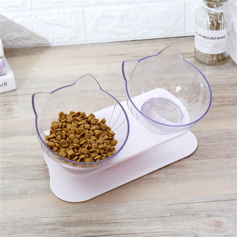 Kitten Bowl Pet Cervical Support Food Basin