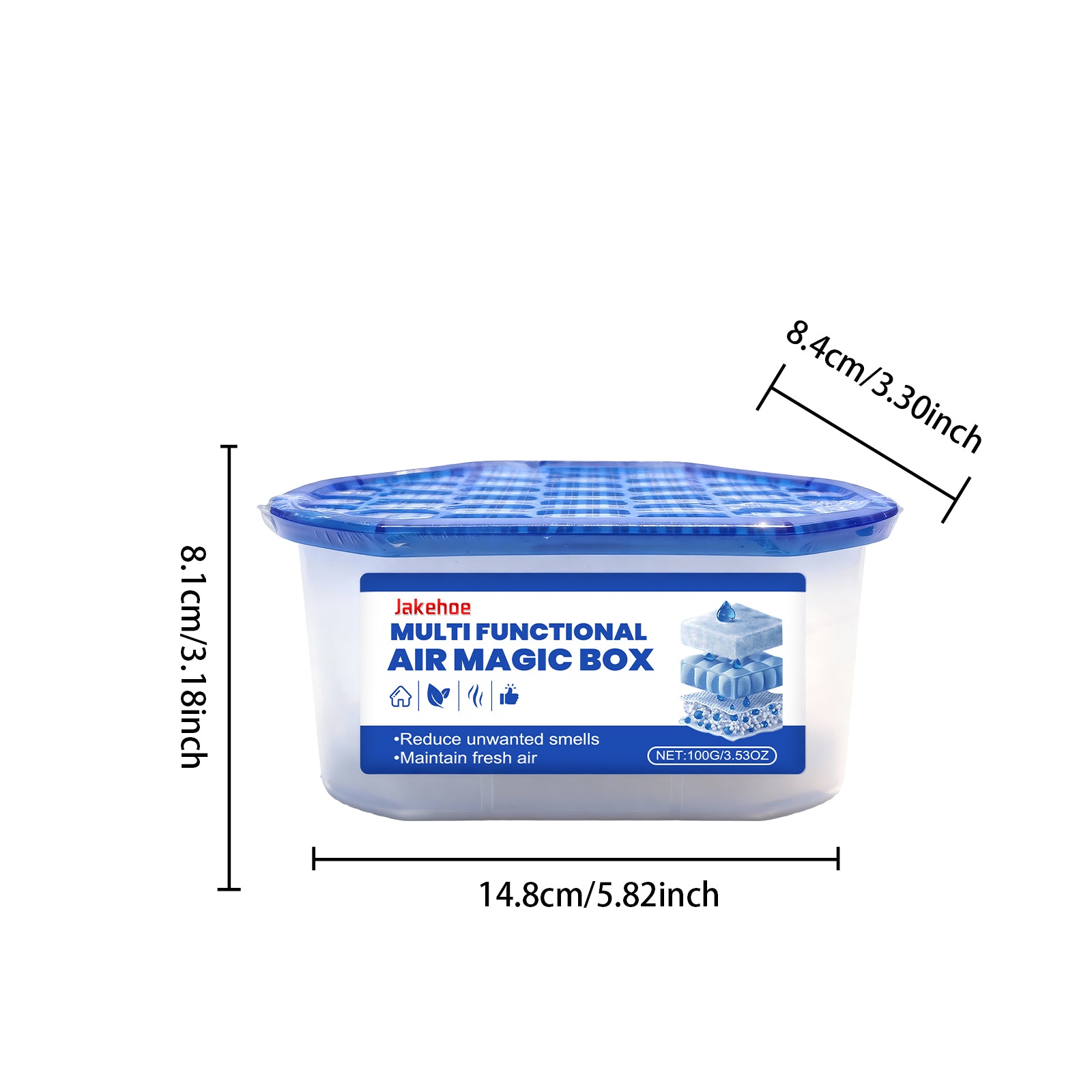 Boîte magique de purification d'air multifonctionnelle 1 0 0g1box