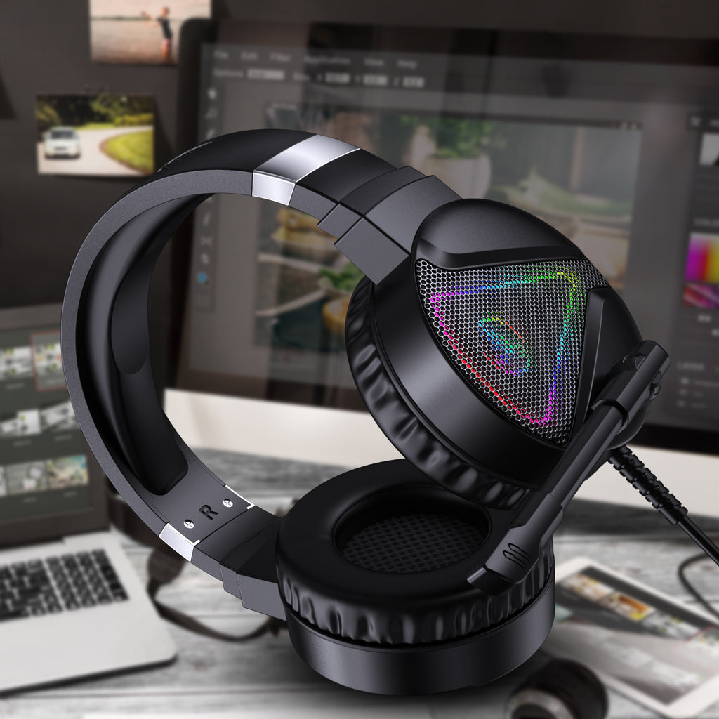 Casque ABS lumineux RGB