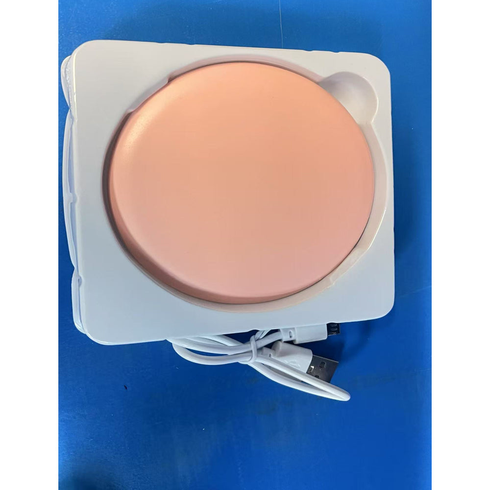 Miroir de maquillage de voyage avec lumière LED