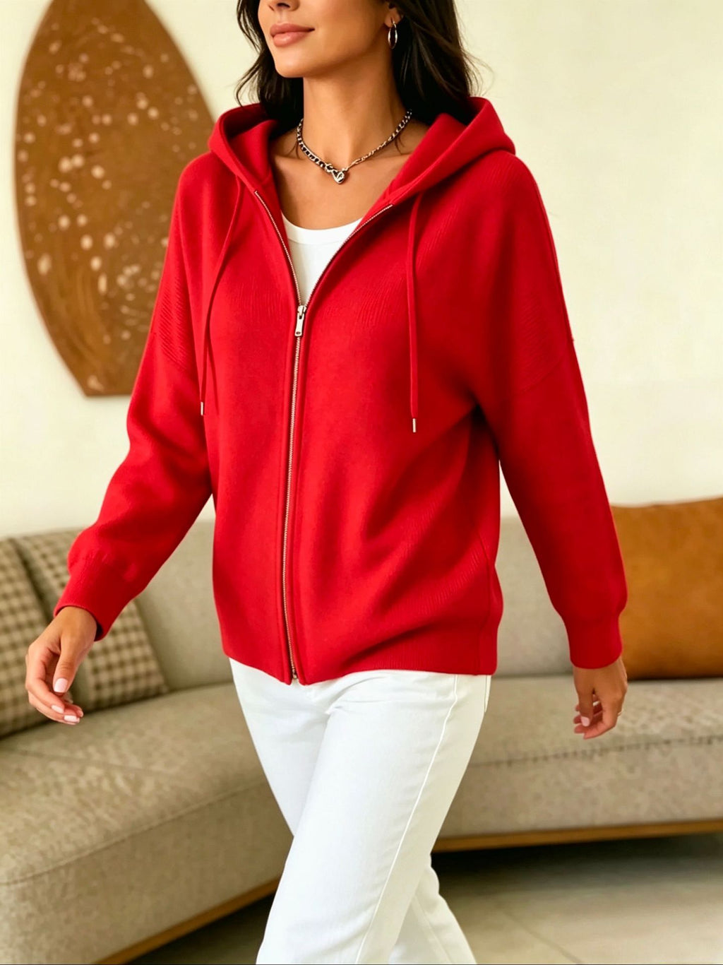 Veste à capuche à capuchon pour femmes
