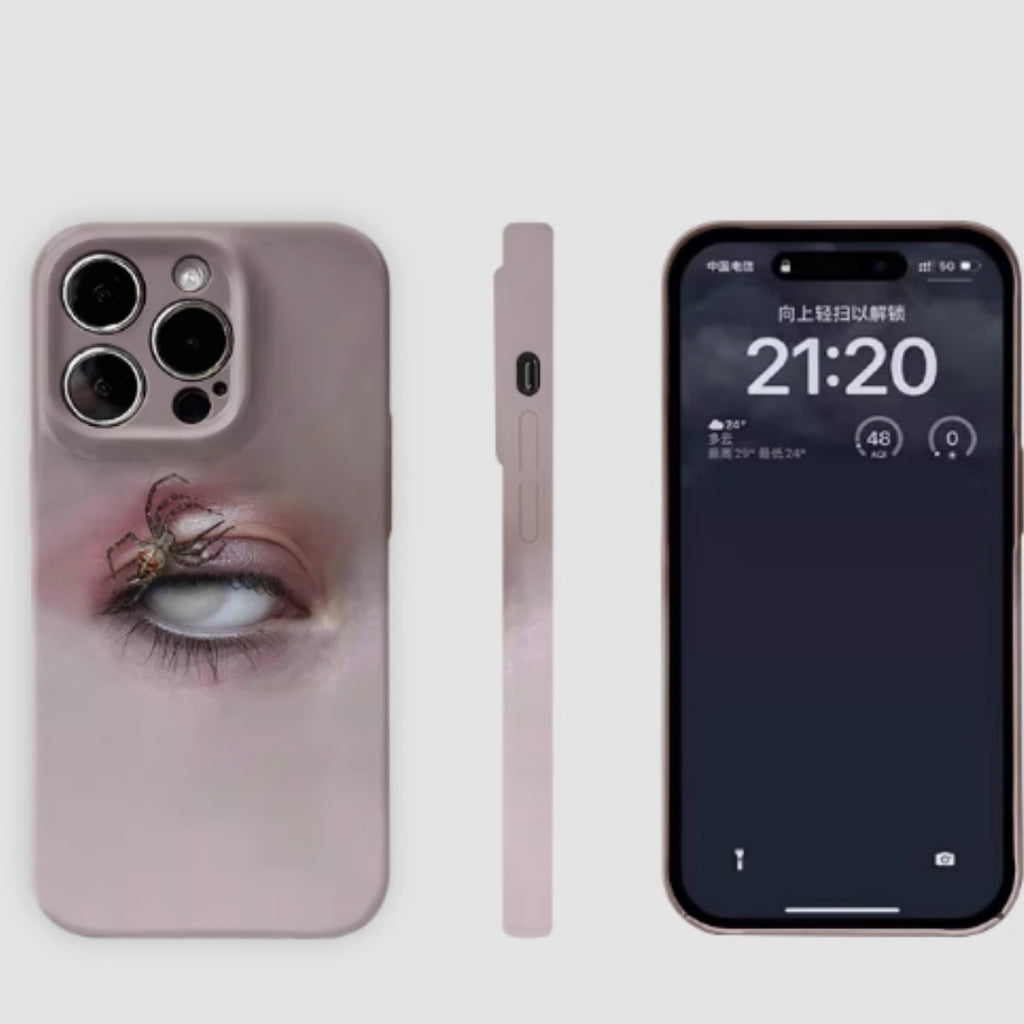 16Promax Dark Hetérochromatique Spider 15pro Phone Case