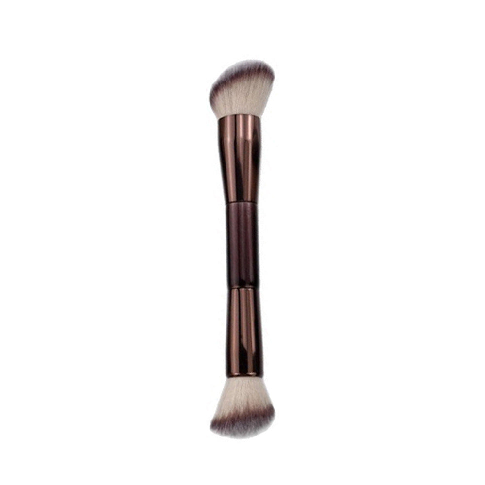 Maquillage double tête 7 pièces avec brosse télescopique sur une base double tête