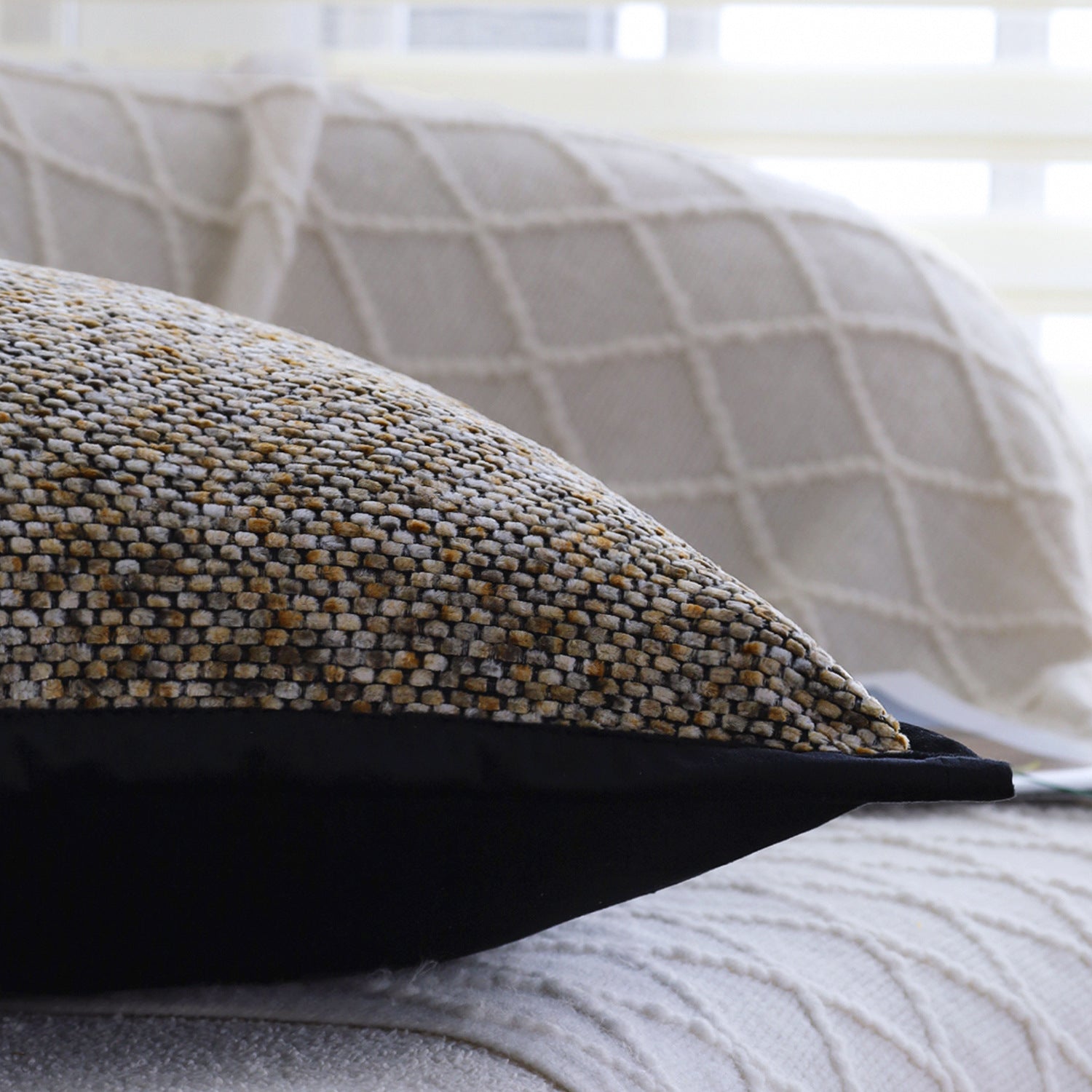 Coussin d'oreiller Coussin lit d'oreiller Coussin de voiture avec remplissage