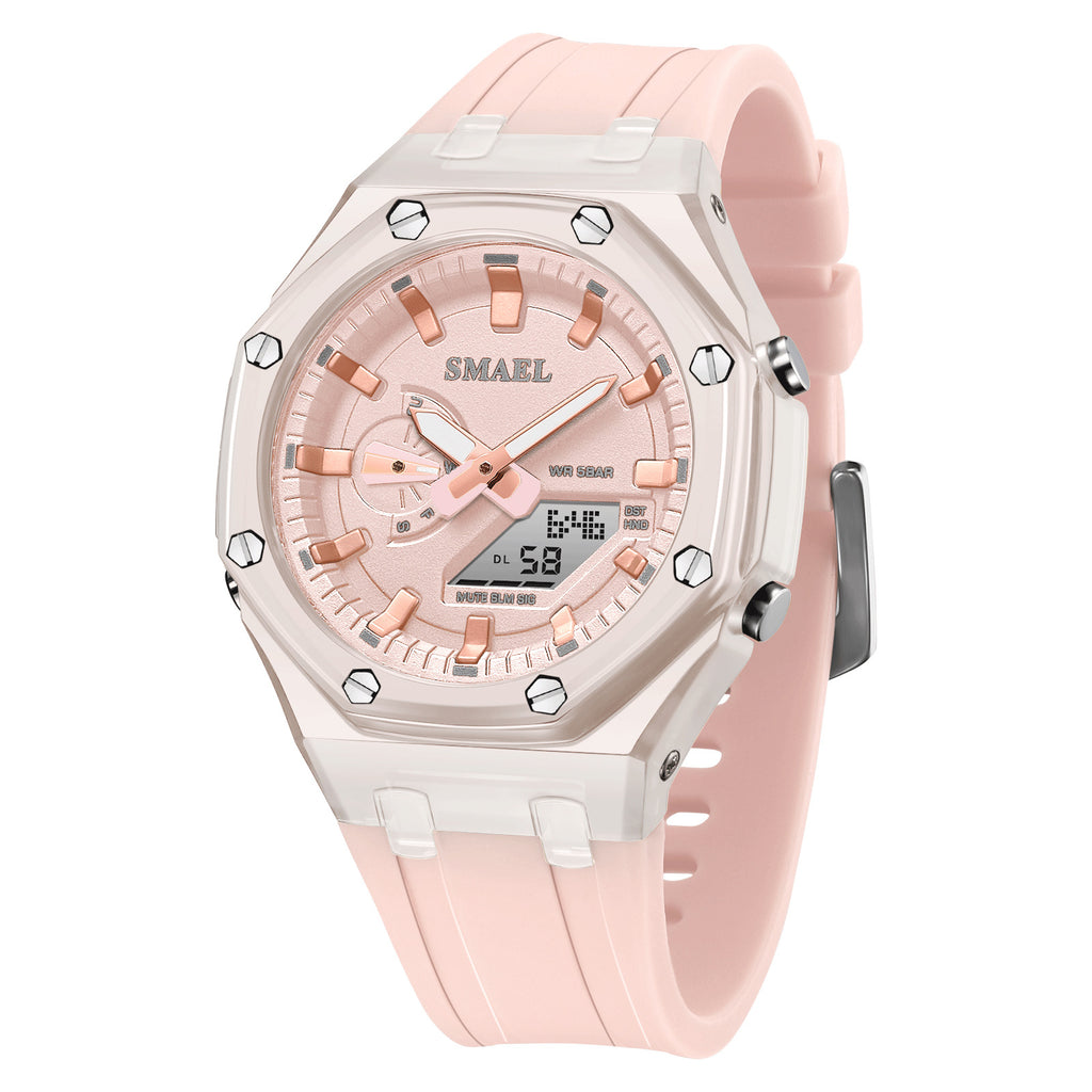 Montre électronique multifonction Silicone étanche