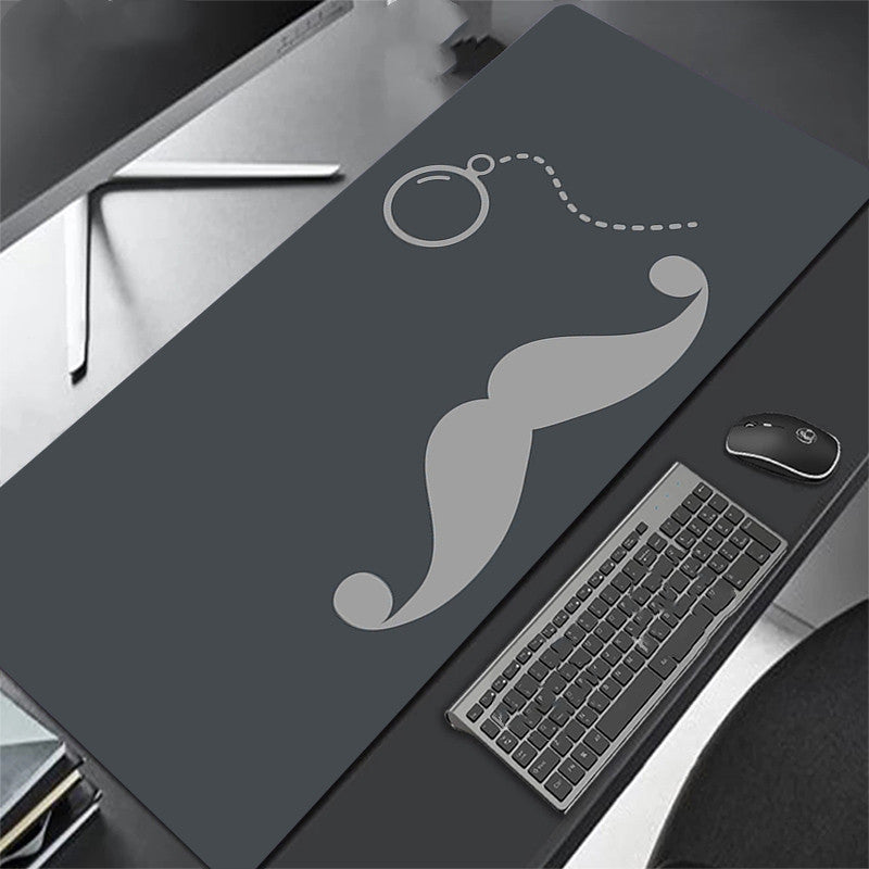 Tout noir Longueur extra longue Mouse Pad clavier Bureau Pad jeu
