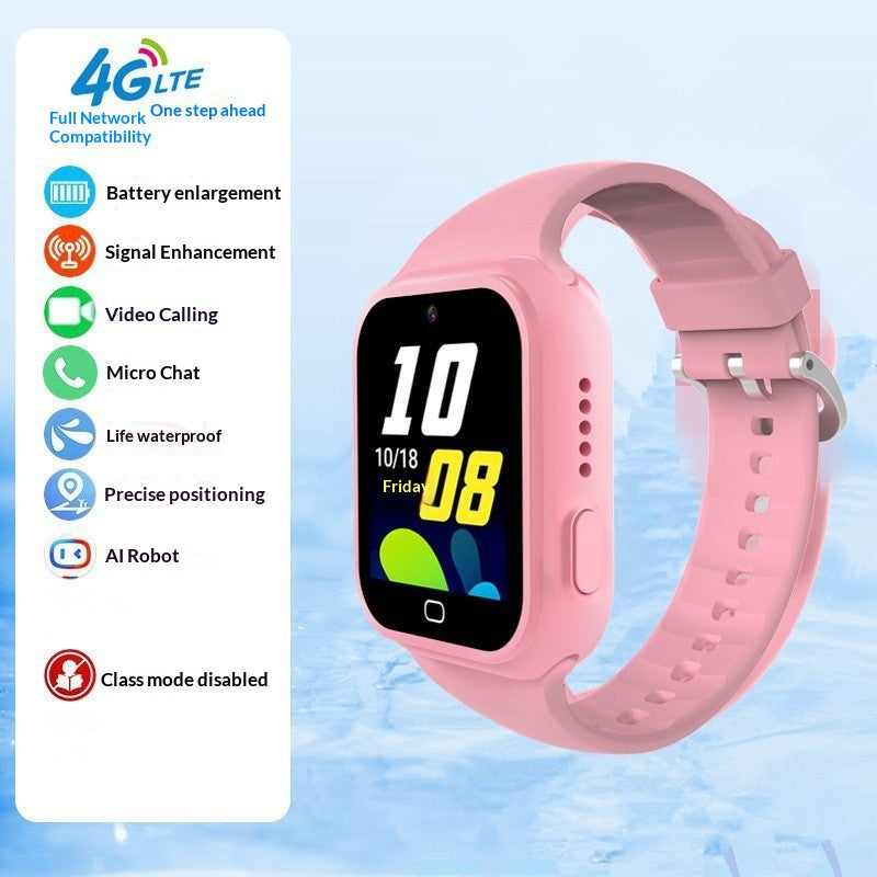 All-network 4G Smart Android Téléchargeable Kids Watch Phone