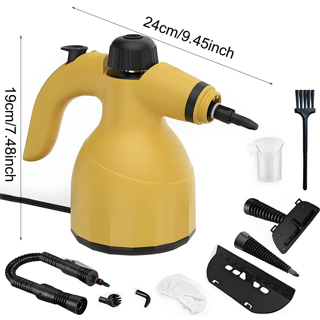 Nettoyeur à vapeur portatif électrique 10o0W et accessoires neufs