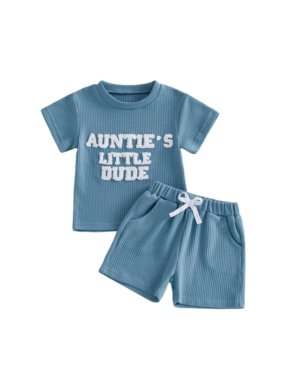 Ensemble de vêtements de salon pour enfants Garçons Haut à manches courtes et ensemble de deux pièces