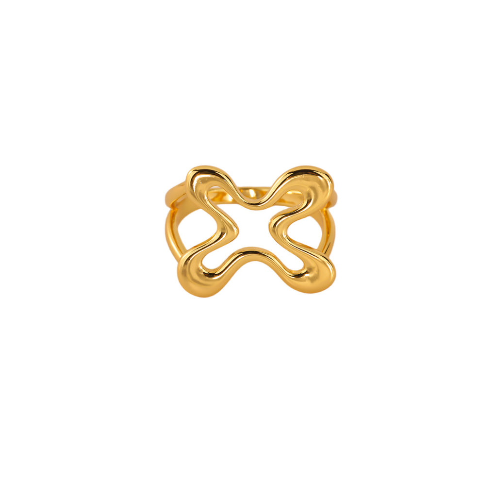 Anneau Zircon de luxe légère pour femmes