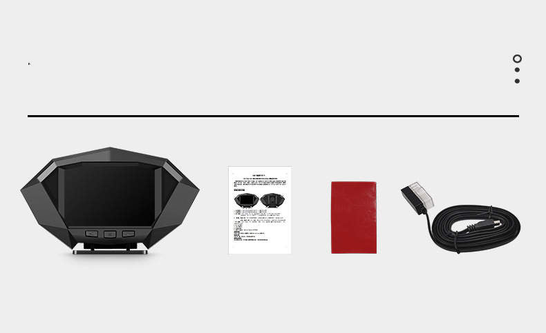 Affichage de la tête de l'appareil Hd LCD