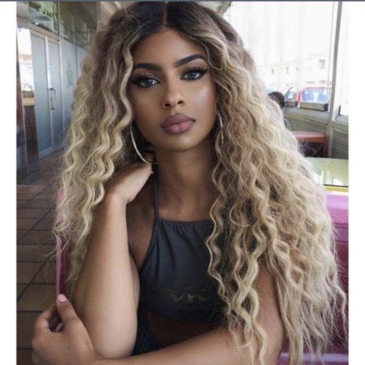 Perruques européennes et américaines pour dames Deep Wave
