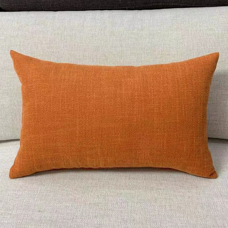 Coussin pour oreillers de bureau en couleur unie