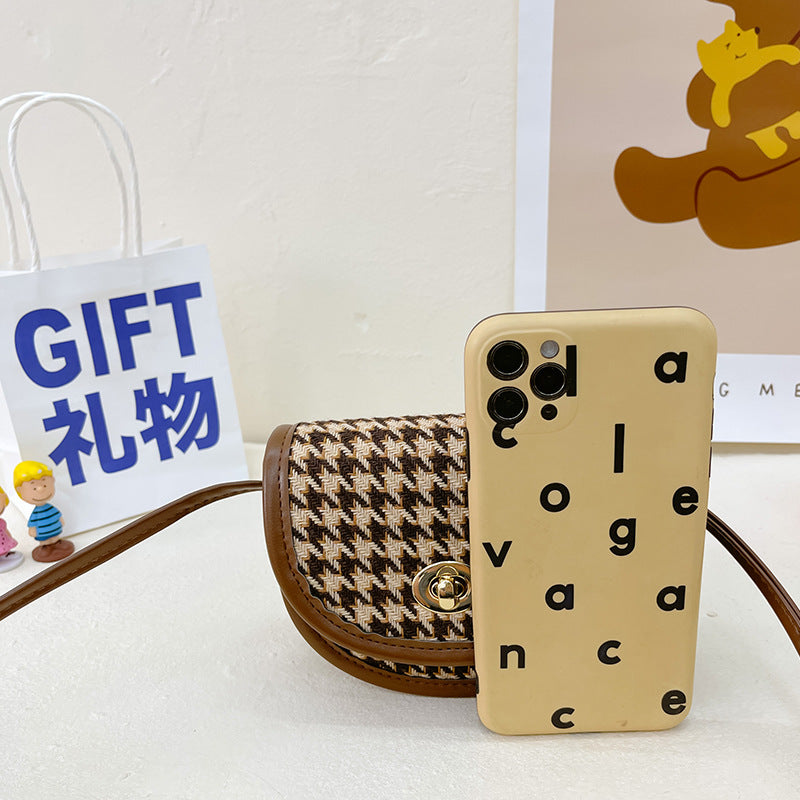 Sacs pour enfants Checkerboard Stylish Bonne texture