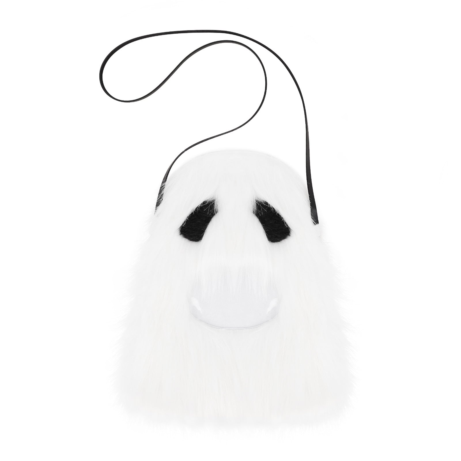 Halloween Funny Ghost Plush Cartoon Ghost Crossbody Sac