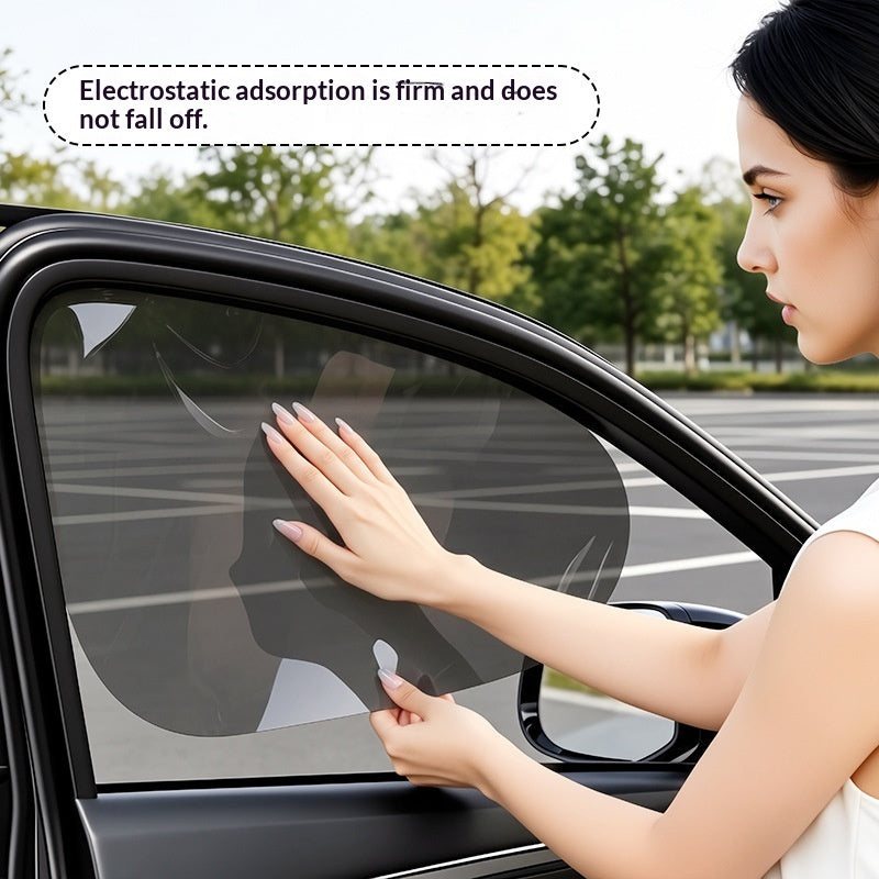 Fenêtre de voiture Sunshade Statique Cling Film