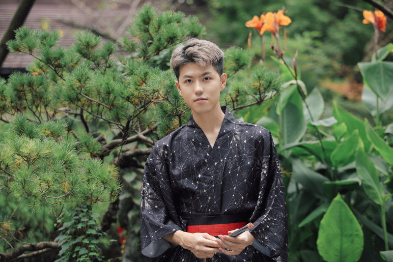Japonais Kimono Homme traditionnel Samurai Gentleman