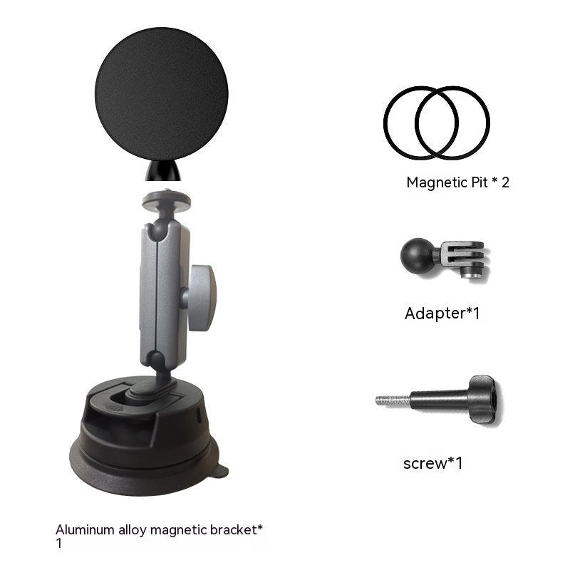 Support de téléphone magnétique Trépied rotatif de bureau paresseux avec anneau magnétique