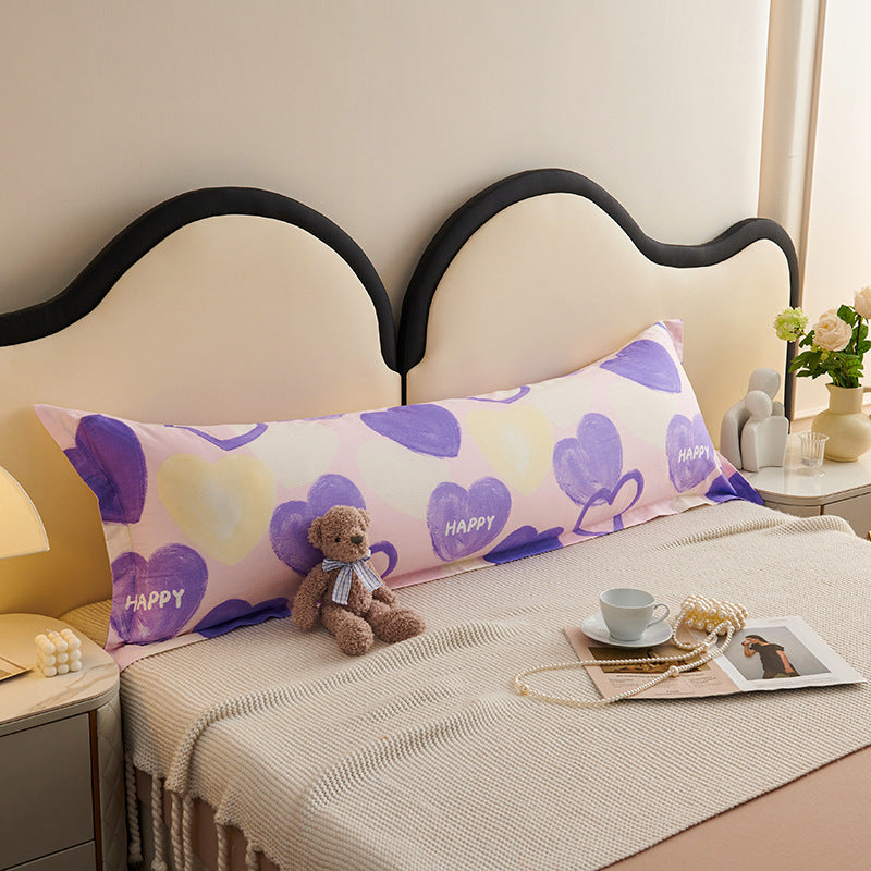 Caricature imprimé Pure Cotton Double Oreiller