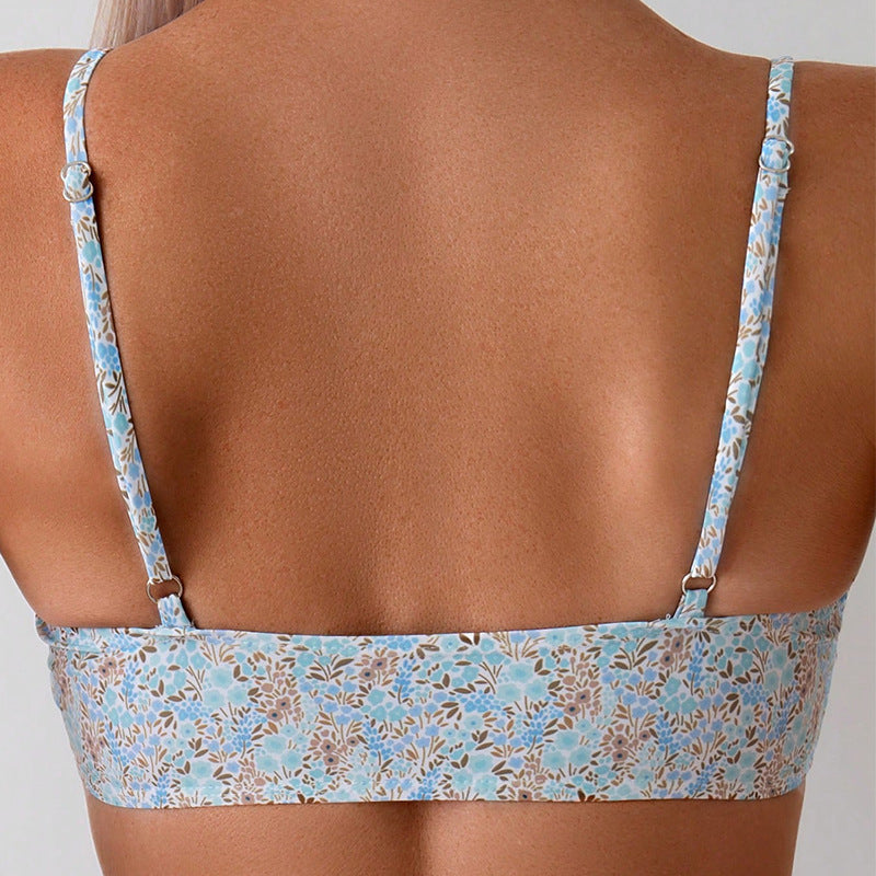 Maillot de bain sexy Spring Beach imprimé pour femmes