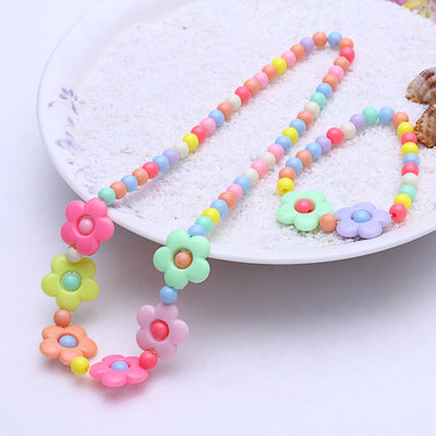 Collier et bracelet en deux pièces