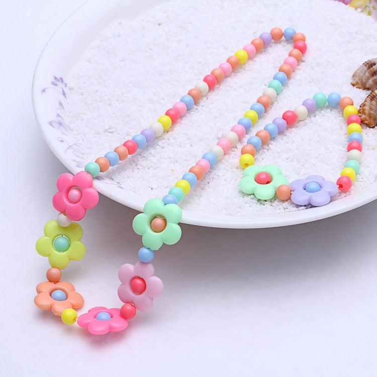 Collier et bracelet en deux pièces