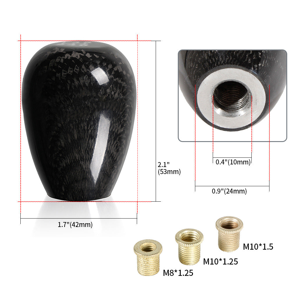Carbon Fiber Car Modification Supplies Gear Head