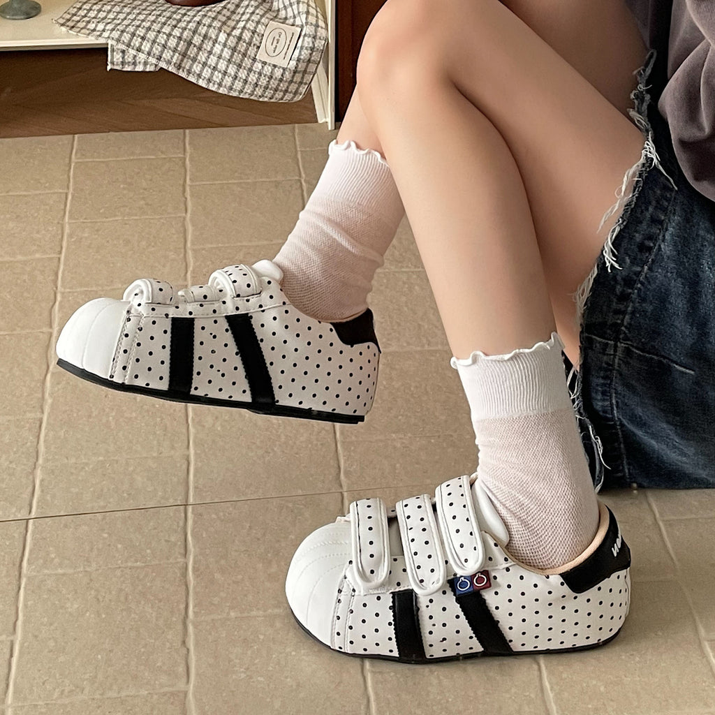 Femmes Retro Height-Boost Flat Cortez Trainers