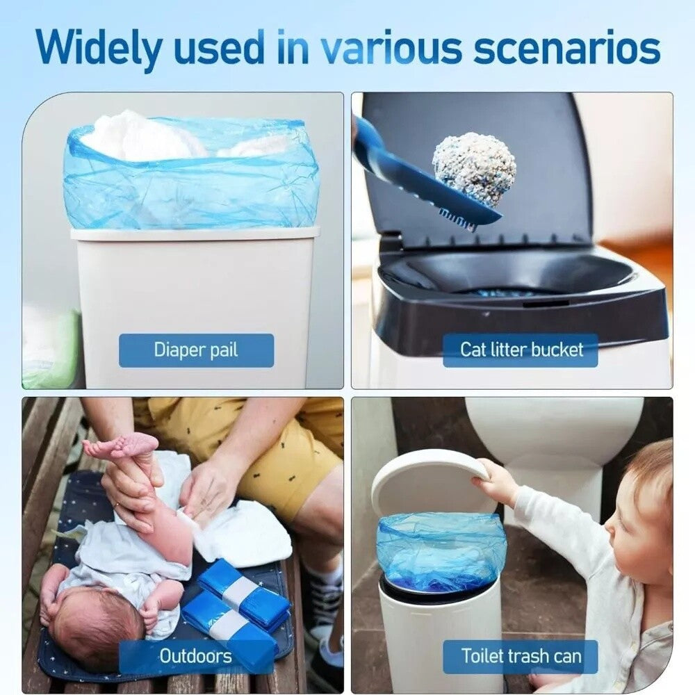9pcs Élimination Nappy Bin recharge Cassettes pour AngelCare