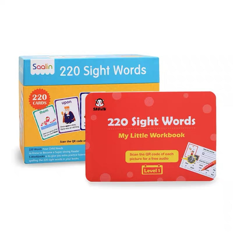Carte verbale haute fréquence pour l'éducation de la petite enfance