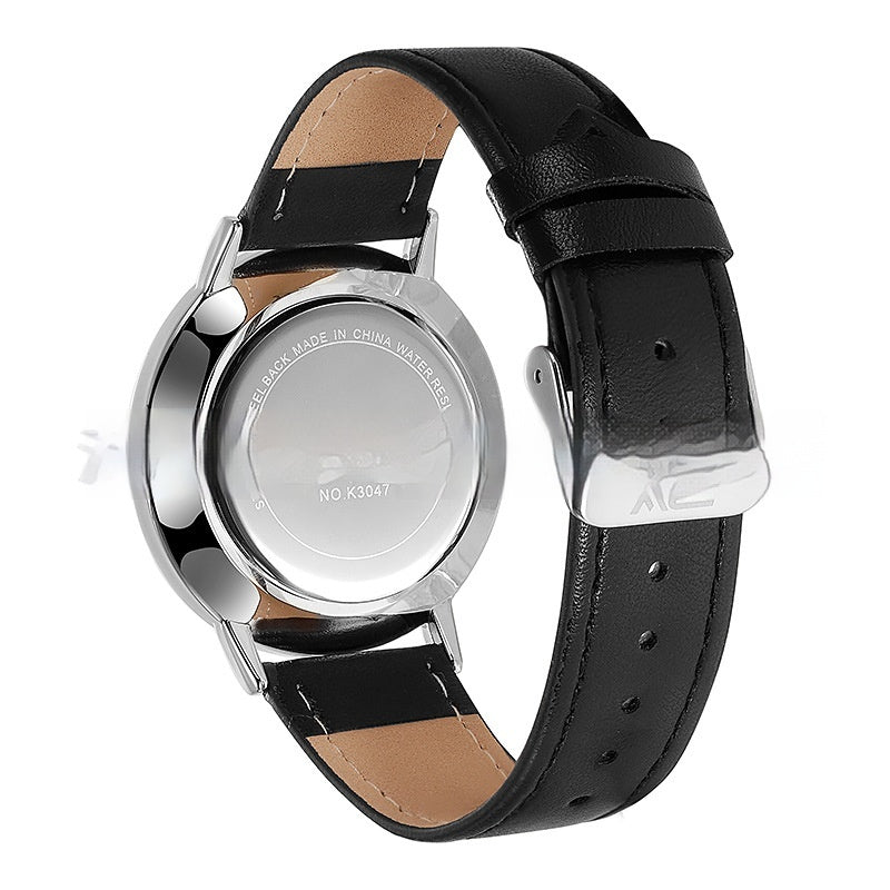 Montre numérique arabe ultra-mince Un Minimalist Vintage Montre unisexe