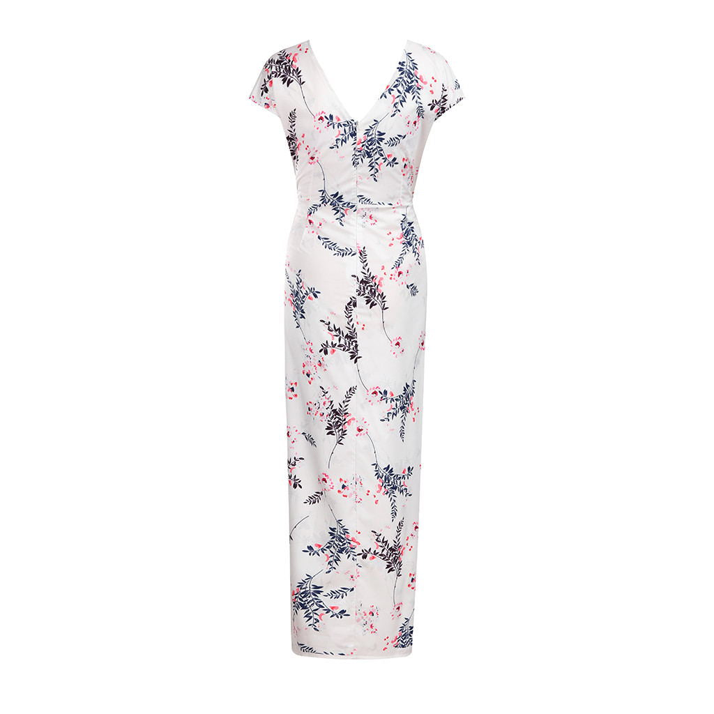 Robe de mousseline mince imprimée