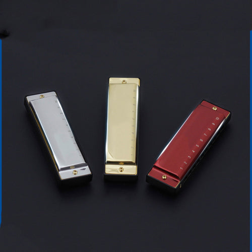 0 Trou 20 Tone G Harmonica boîte en plastique Instrument de jeu