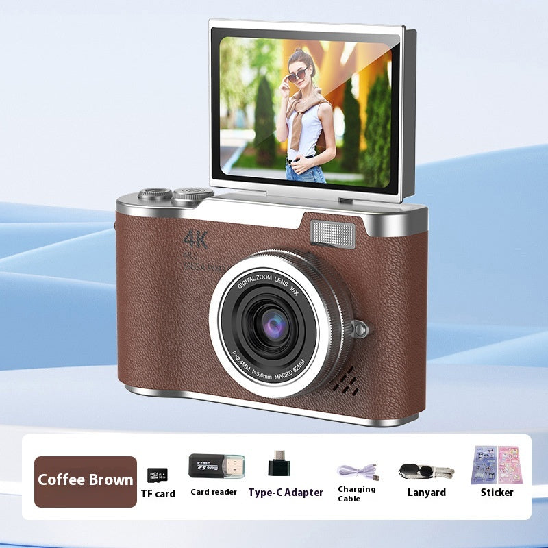 HD Flip-screen Caméra d'entrée de gamme Caméra numérique