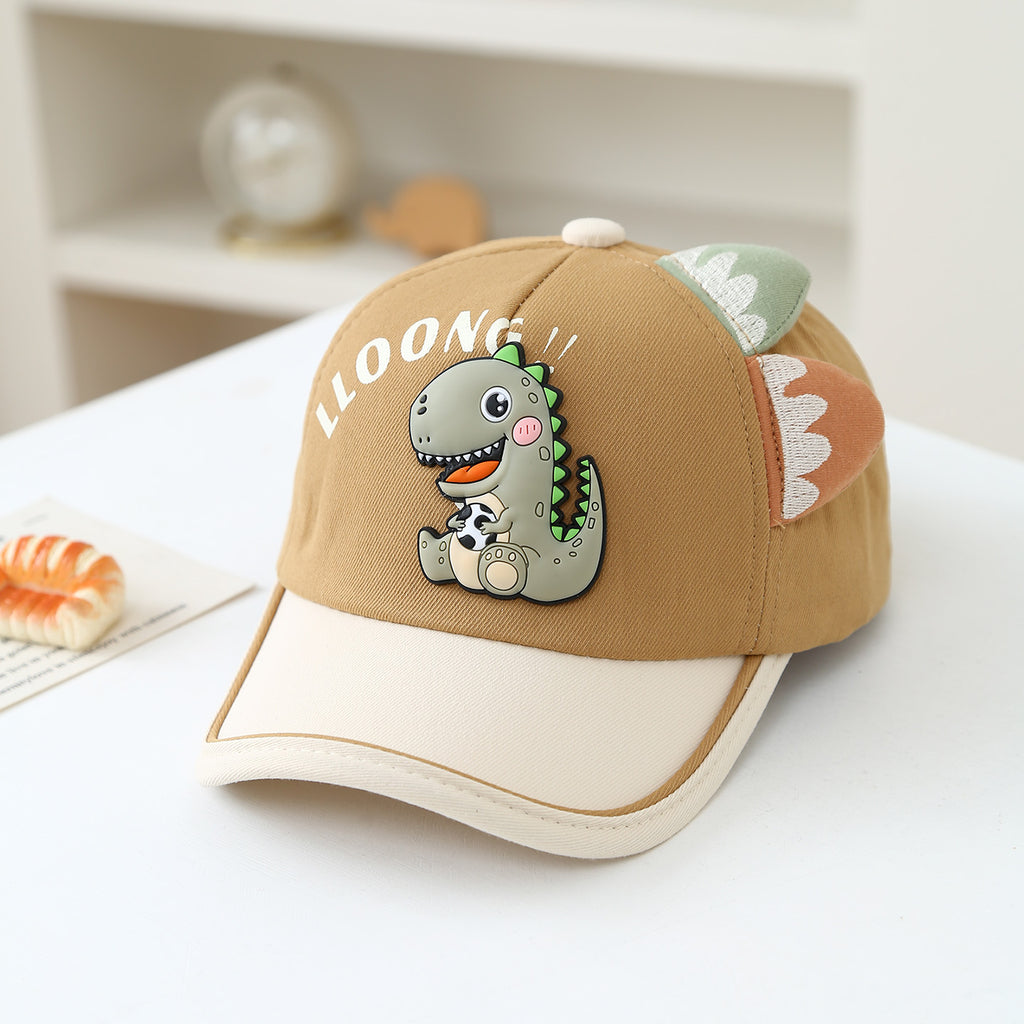 Football Cartoon Homme et Femme d'été Petit Casquette de baseball Dinosaure
