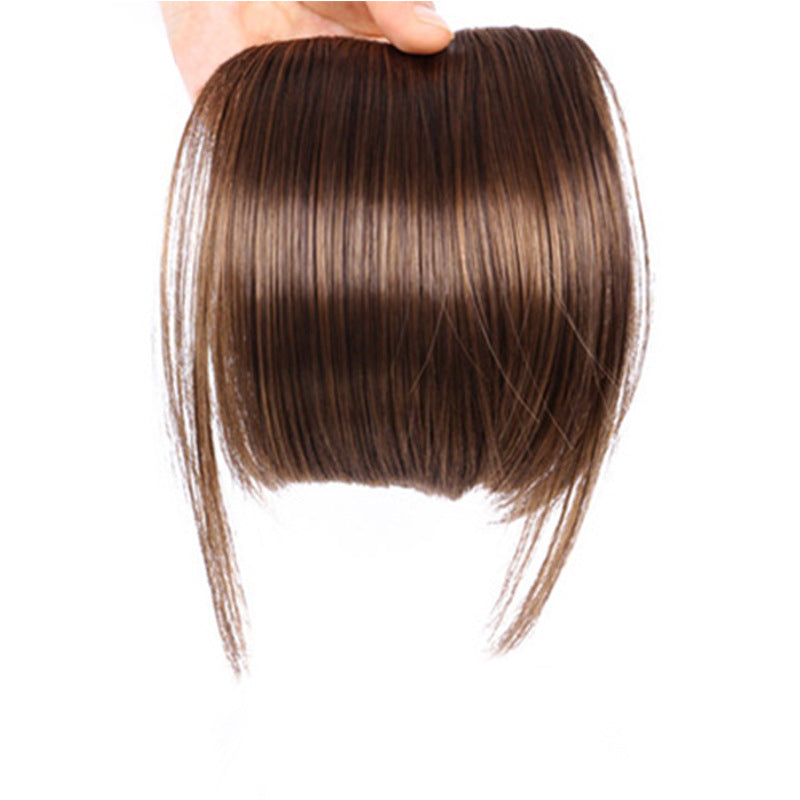 Femmes Side-swept Bangs avec clips capillaires Synthétique Européen et de style américain avec Sid