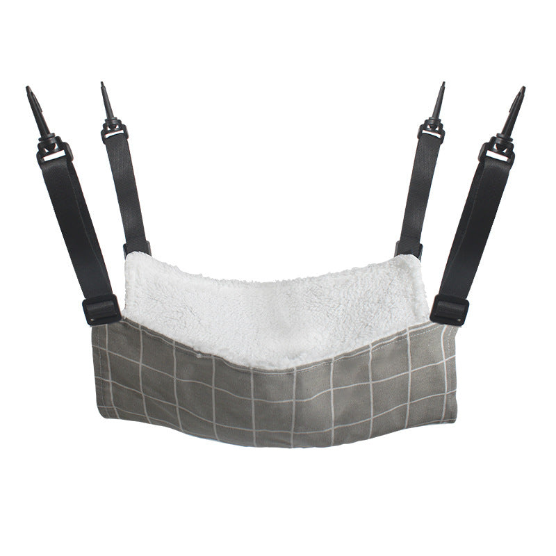 Lamb Fleece Cat Suspension Lits Animaux de compagnie Cage Hammock Bed Pour Kitten Suspension Intérieur Durable