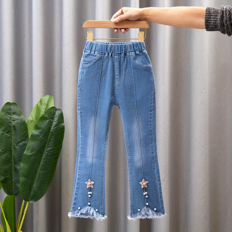 Pantalons à jambes larges pour enfants Conférencier occasionnel