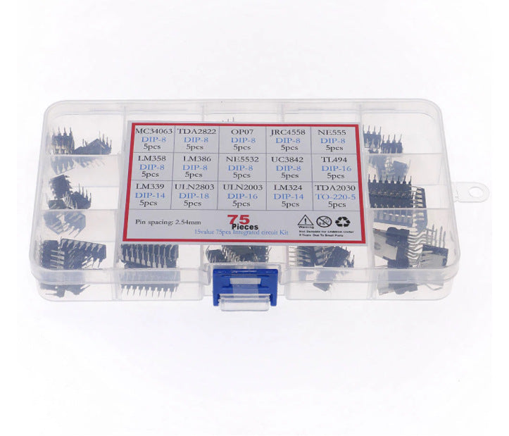 Trousse universelle DIP IC 75pcs