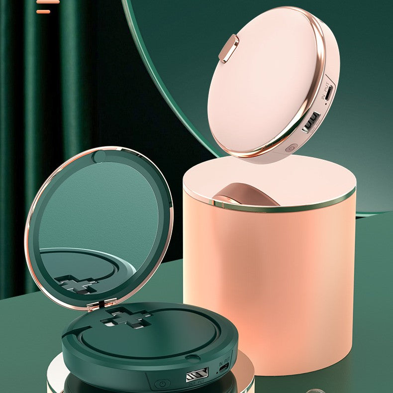 Réchauffeur à main de miroir cosmétique