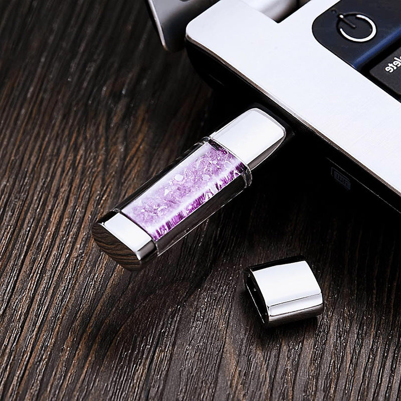 Metallic Mode Cadeau créatif Diamond USB Drive