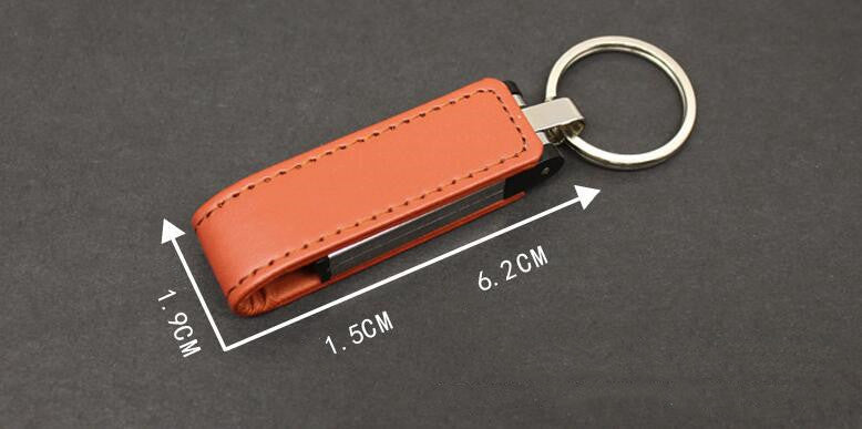 Leather U Disk 16G Porte-clés U Disk 32G
