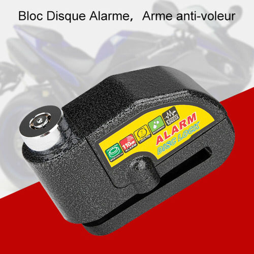 Réveil de moto disque verrou de frein poignée de poignée de poignée de sécurité vélo