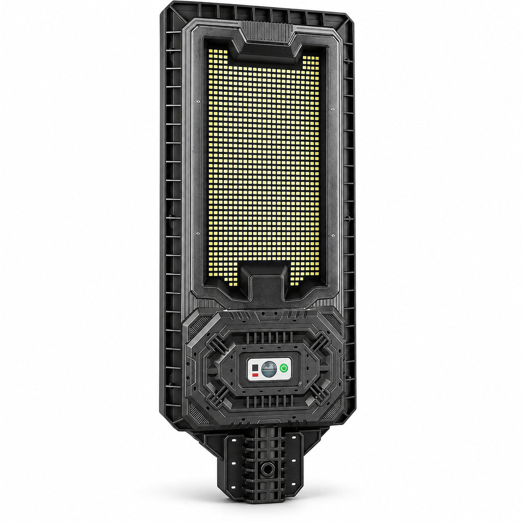 Solar Powered Motion Sensor Outdoor Light W7115 2 Noir pour Garden Yard Street Wall LED