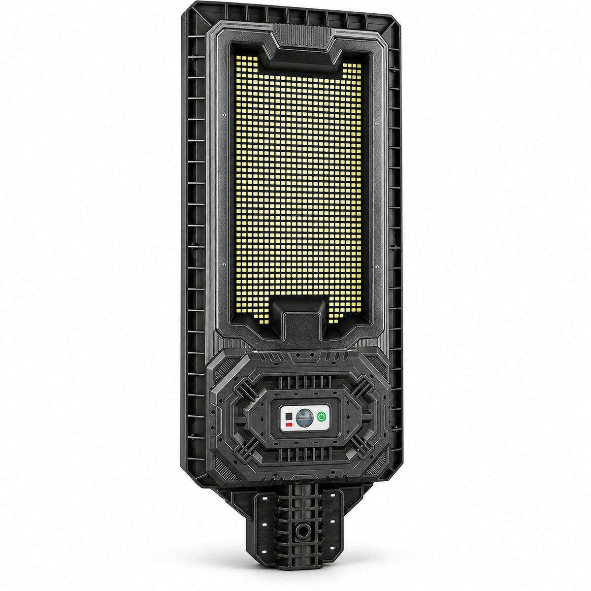 Solar Powered Motion Sensor Outdoor Light W7115 2 Noir pour Garden Yard Street Wall LED