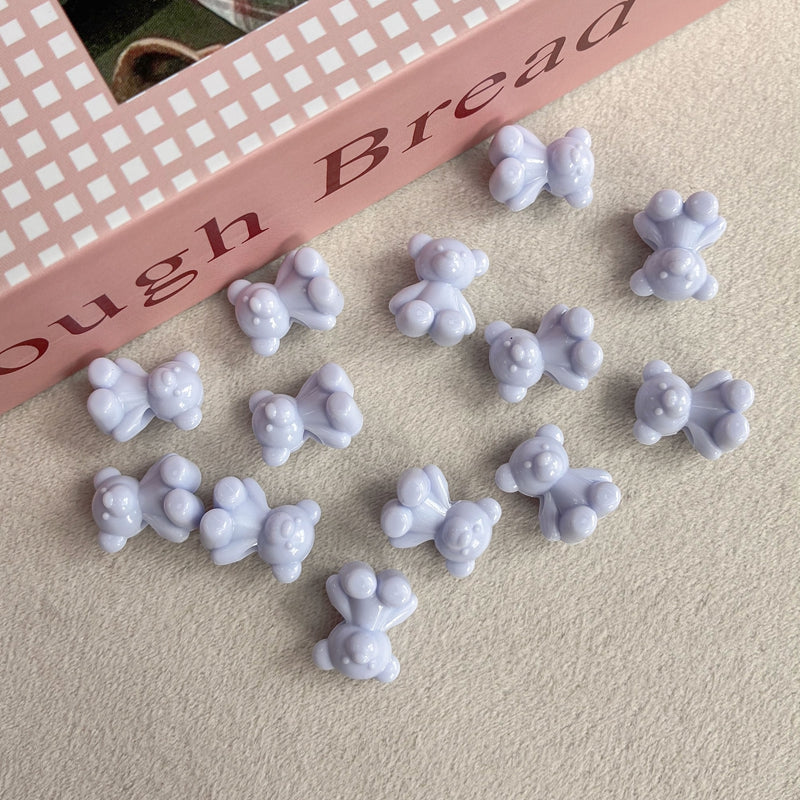 Solid Color Acrylic Beads