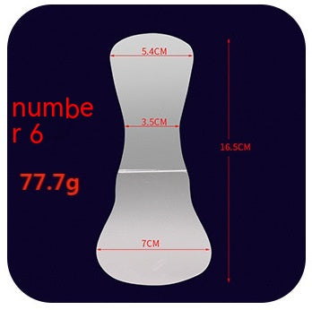 Réflecteur pental en acier inoxydable inversé