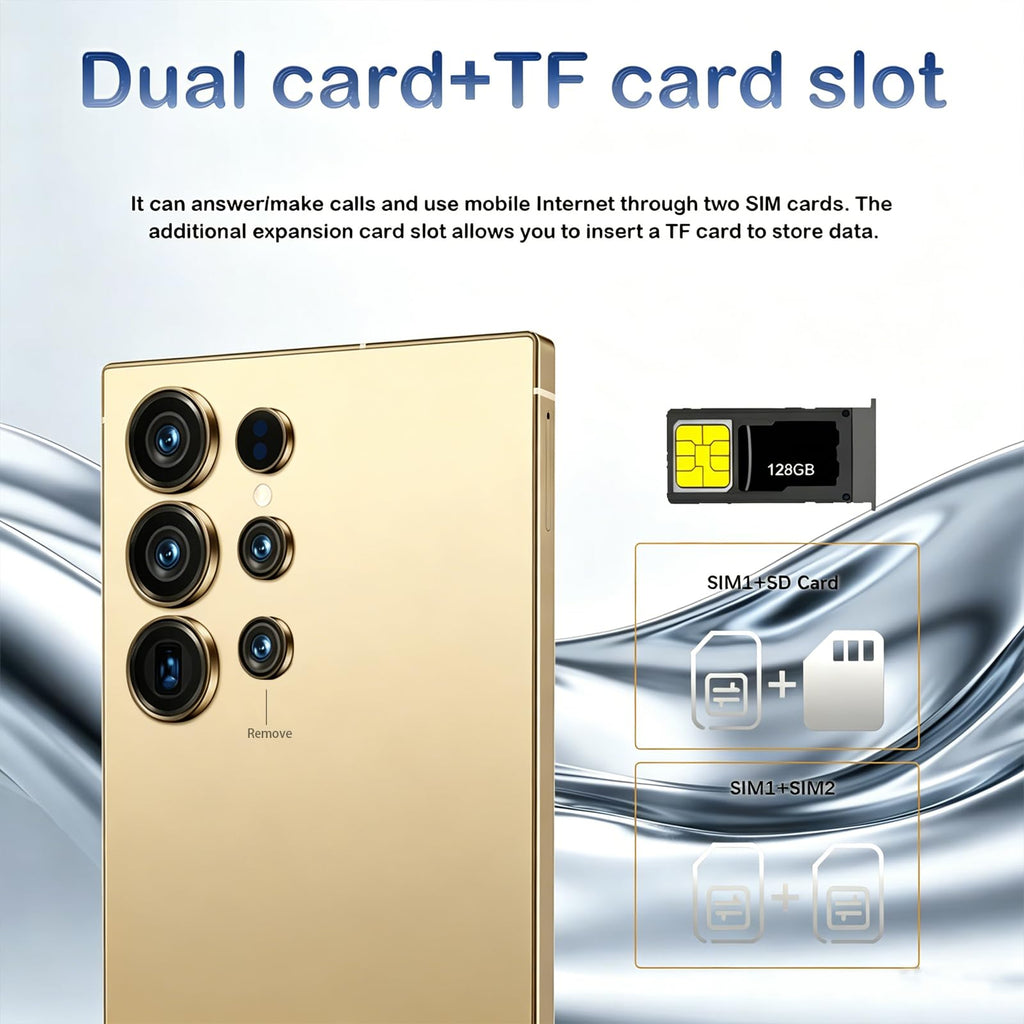 C25 Téléphone ultra déverrouillé 5G Smartphone 12-512 Go 6900 mAh