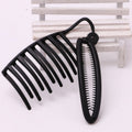 Accessoires fixes fashionable Clip de cheveux de couleur solide