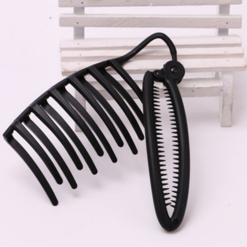 Accessoires fixes fashionable Clip de cheveux de couleur solide